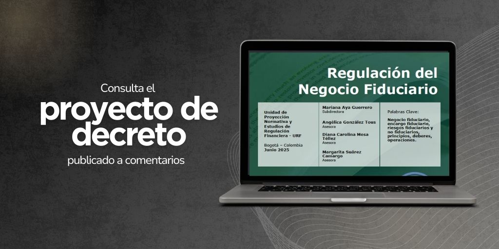 Imagen portada de Proyecto de decreto, que la URF publica el Proyecto de Decreto para comentarios del 14 de julio al 13 de agosto de 2025 hasta las 12 de la noche. 